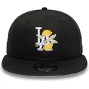 czarna-plaska-czapka-snapback-9fifty-floral-los-angeles-dodgers-mlb-new-era