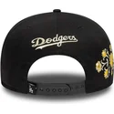 czarna-plaska-czapka-snapback-9fifty-floral-los-angeles-dodgers-mlb-new-era