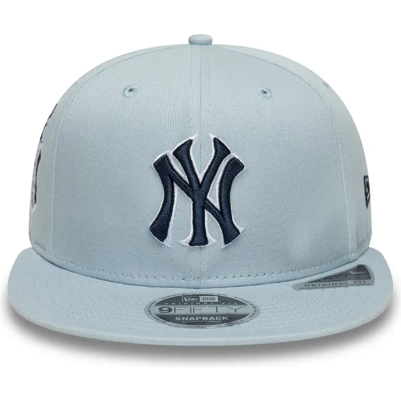 kepure-plokscia-melyna-snapback-9fifty-original-fit-world-series-new-york-yankees-mlb-new-era