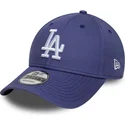 gorra-curva-violeta-ajustable-9forty-league-essential-de-los-angeles-dodgers-mlb-de-new-era