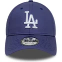 gorra-curva-violeta-ajustable-9forty-league-essential-de-los-angeles-dodgers-mlb-de-new-era