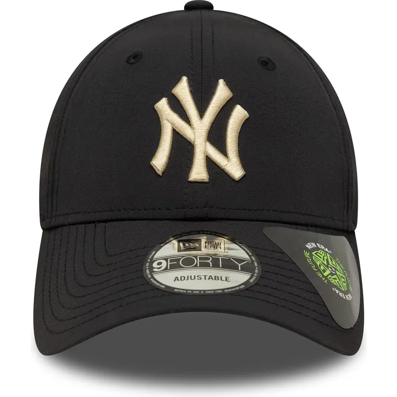 czarna-zakrzywiona-czapka-regulowana-z-bezowym-logo-9forty-recycled-new-york-yankees-mlb-new-era