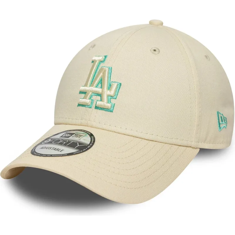 kepure-islenkta-smelio-reguliuojamas-9forty-team-outline-los-angeles-dodgers-mlb-new-era