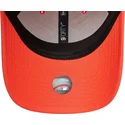 kepure-islenkta-oranzine-reguliuojamas-9forty-team-outline-new-york-yankees-mlb-new-era