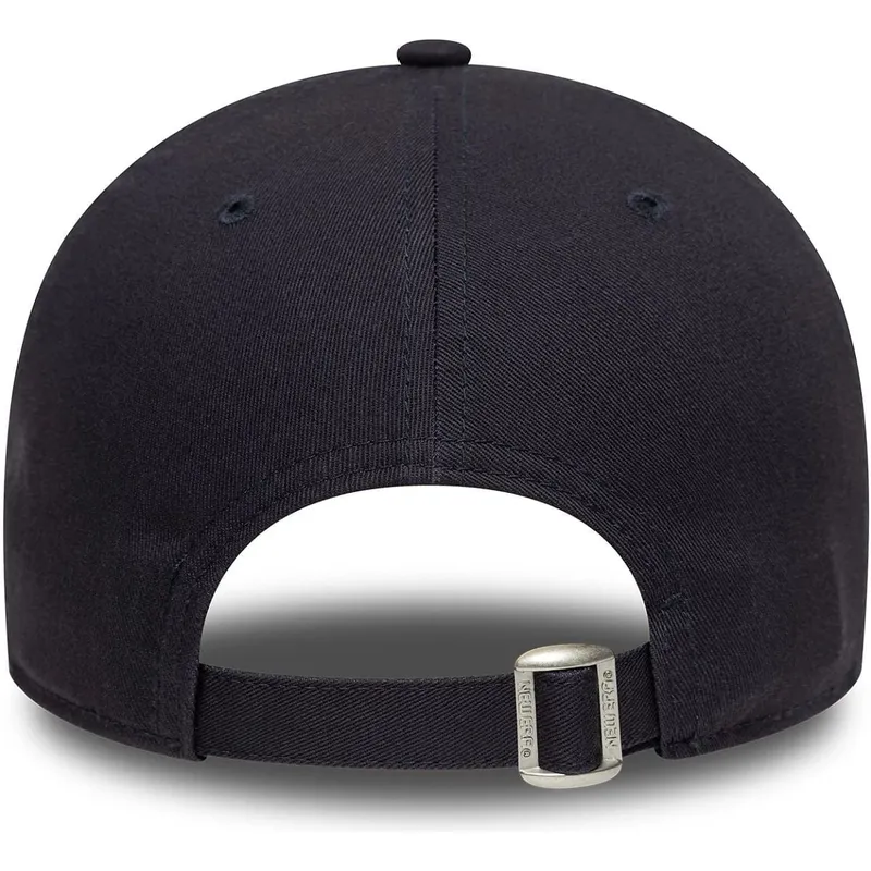 kepure-islenkta-tamsiai-melyna-reguliuojamas-9forty-team-outline-new-york-yankees-mlb-new-era