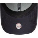 kepure-islenkta-tamsiai-melyna-reguliuojamas-9forty-team-outline-new-york-yankees-mlb-new-era