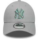 szara-regulowana-czapka-z-zakrzywionym-daszkiem-z-szarym-logo-9forty-team-outline-new-york-yankees-mlb-new-era