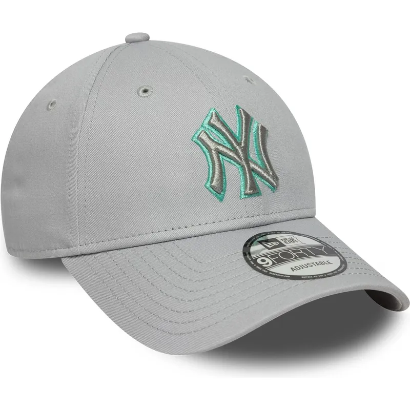 szara-regulowana-czapka-z-zakrzywionym-daszkiem-z-szarym-logo-9forty-team-outline-new-york-yankees-mlb-new-era