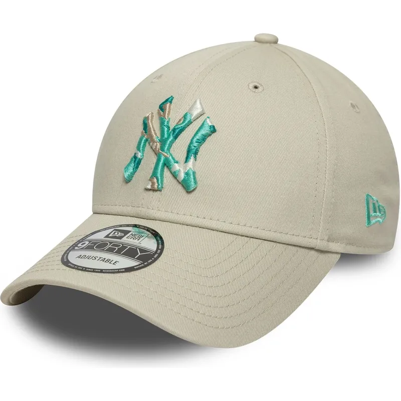 kepure-islenkta-smelio-reguliuojama-juostele-9forty-seasonal-infill-new-york-yankees-mlb-new-era