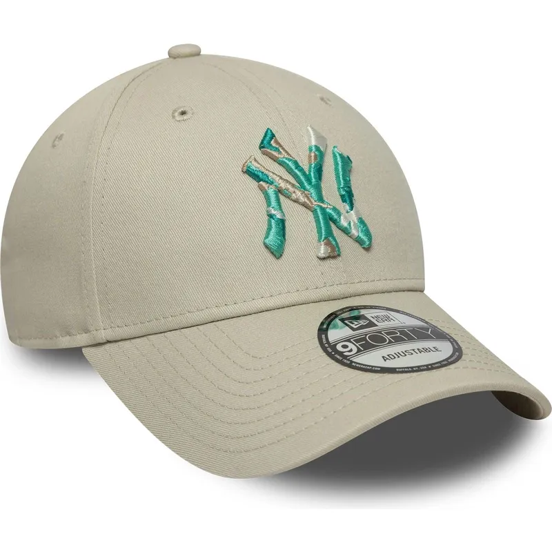 kepure-islenkta-smelio-reguliuojama-juostele-9forty-seasonal-infill-new-york-yankees-mlb-new-era