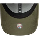 zielona-zakrzywiona-czapka-regulowana-9forty-seasonal-infill-new-york-yankees-mlb-od-new-era