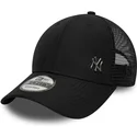 kepure-islenkta-juoda-reguliuojamas-9forty-flawless-new-york-yankees-mlb-new-era