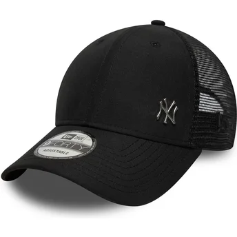 Cap išlenkta black adjustable strap 9FORTY Flawless New York Yankees MLB New Era