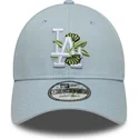 niebieska-regulowana-czapka-z-zakrzywionym-daszkiem-9forty-floral-icon-los-angeles-dodgers-mlb-new-era