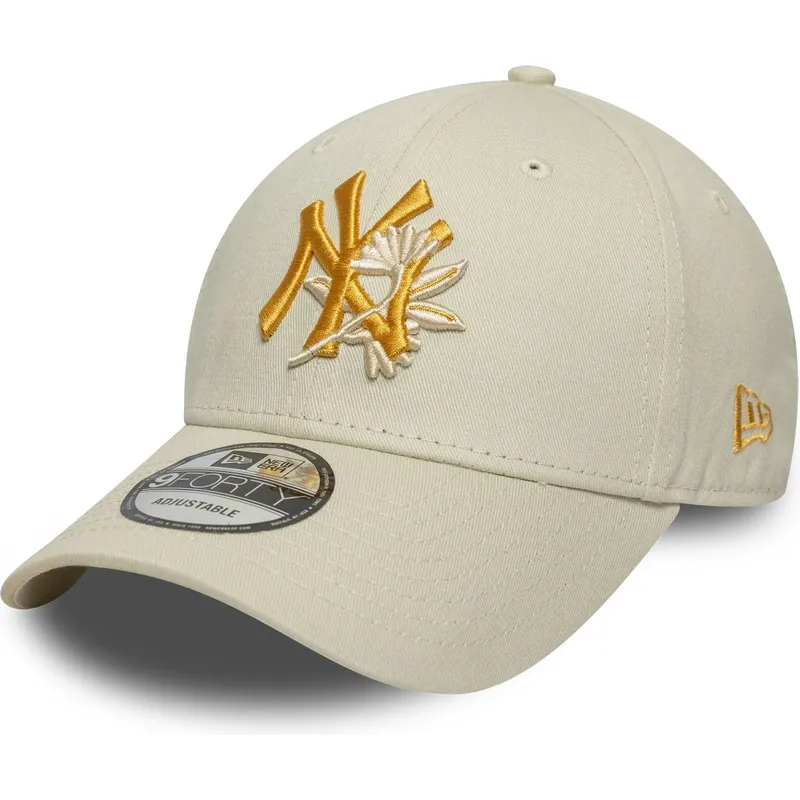 kepure-islenkta-smelio-reguliuojamas-9forty-floral-icon-new-york-yankees-mlb-new-era