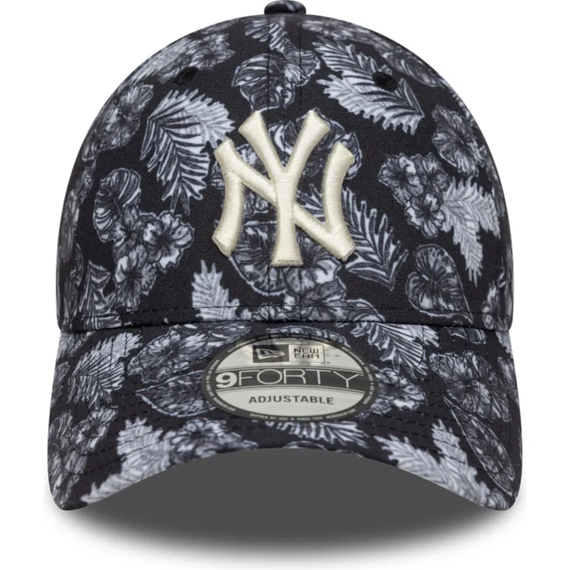 kepure-islenkta-juoda-reguliuojamas-9forty-all-over-print-new-york-yankees-mlb-new-era