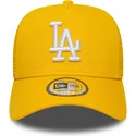 zolta-czapka-truckerowa-a-frame-league-essential-los-angeles-dodgers-mlb-od-new-era