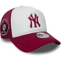 kepure-islenkta-raudona-snapback-e-frame-world-series-new-york-yankees-mlb-new-era