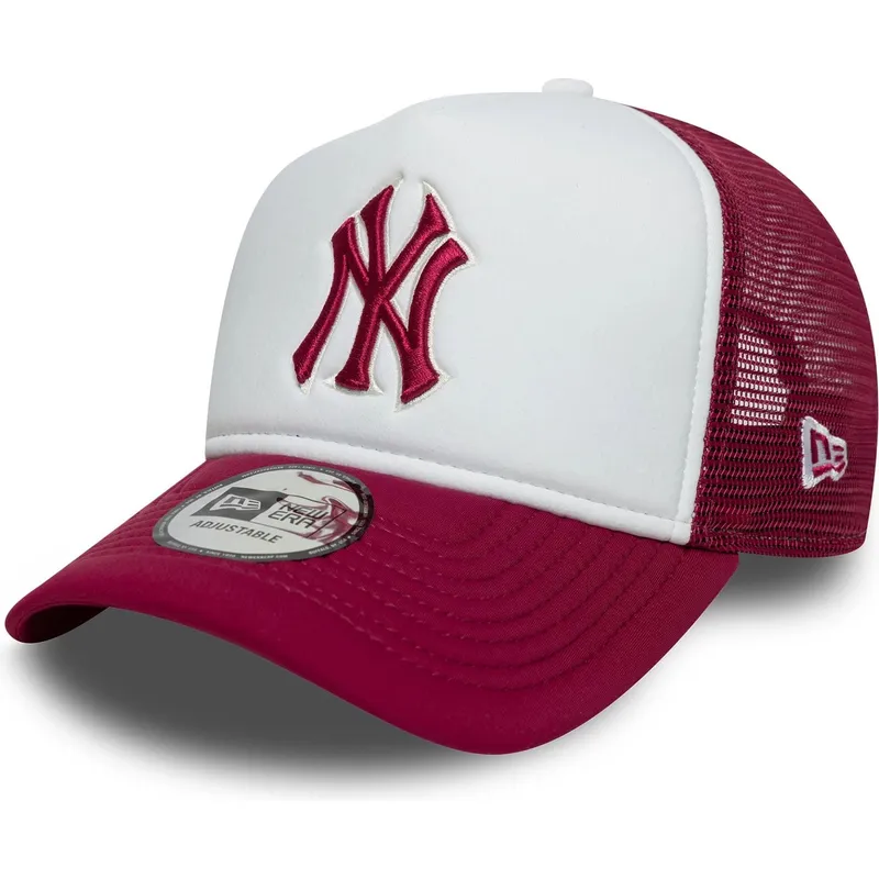 kepure-islenkta-raudona-snapback-e-frame-world-series-new-york-yankees-mlb-new-era