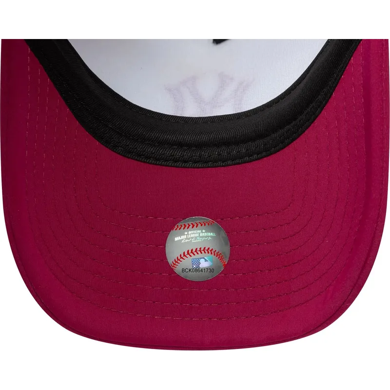 kepure-islenkta-raudona-snapback-e-frame-world-series-new-york-yankees-mlb-new-era