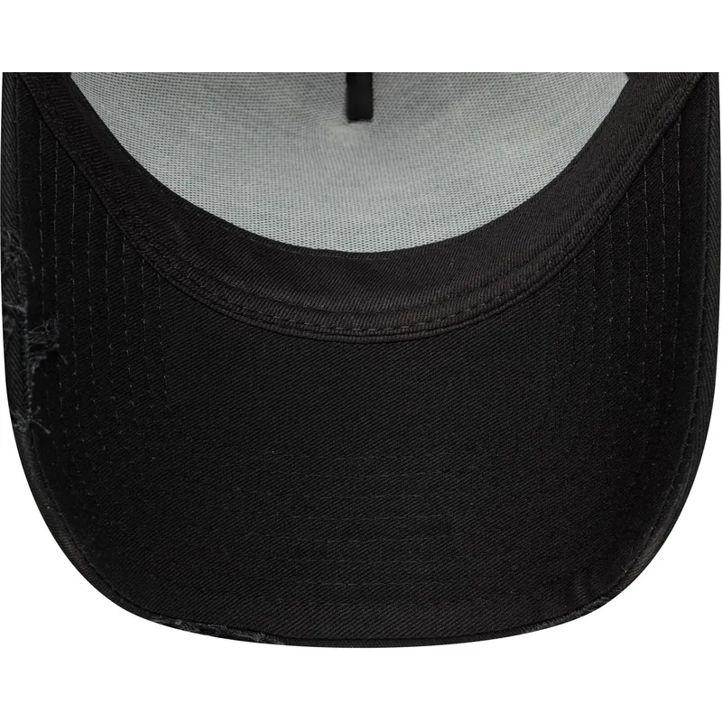kepure-islenkta-juoda-snapback-a-frame-oval-distress-patch-new-era kepure-islenkta-juoda-snapback-a-frame-oval-distress-patch-new-era