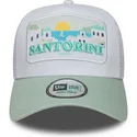 czapka-trucker-biala-i-zielona-santorini-greece-a-frame-summer-new-era