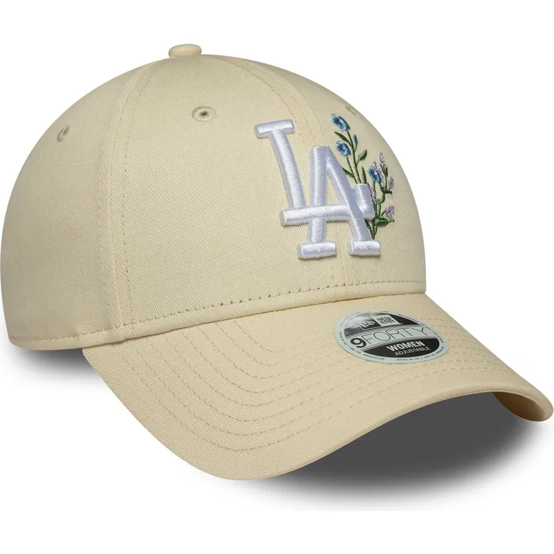 kepure-islenkta-smelio-reguliuojamas-9forty-floral-icon-los-angeles-dodgers-mlb-new-era