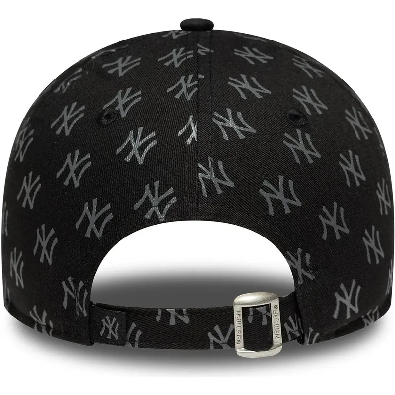 czarna-regulowana-czapka-z-daszkiem-dla-kobiet-9forty-monogram-new-york-yankees-mlb-new-era