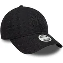 kepure-islenkta-juoda-reguliuojamas-9twenty-broderie-new-york-yankees-mlb-new-era