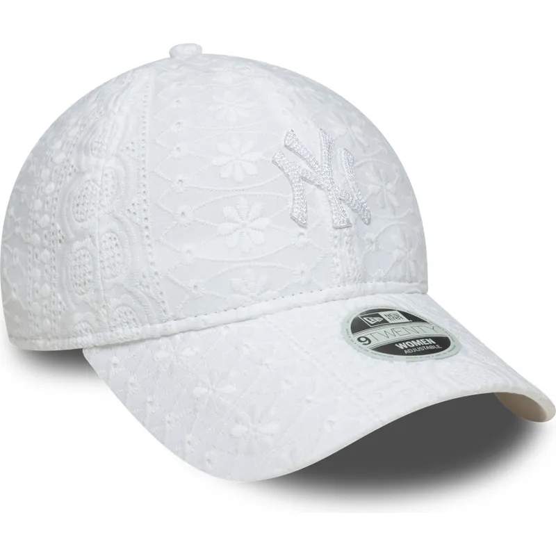 biala-regulowana-czapka-z-daszkiem-dla-kobiet-z-bialym-logo-9twenty-broderie-new-york-yankees-mlb-od-new-era