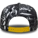 kepure-plokscia-juoda-snapback-vaikams-9fifty-all-over-print-batman-dc-comics-new-era
