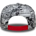 kepure-plokscia-juoda-snapback-vaikams-9fifty-all-over-print-superman-dc-comics-new-era