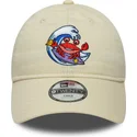 bezowa-czapka-z-zakrzywionym-daszkiem-regulowana-dla-chlopca-9twenty-surf-crew-marki-new-era