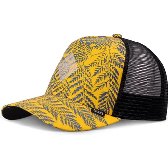 Djinns HFT Fern Yellow and Black Trucker Hat