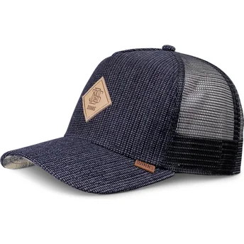 Czapka trucker granatowa HFT Denim Wishy od Djinns