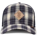 kepure-islenkta-melyna-snapback-check-hft-denim-wishy-djinns