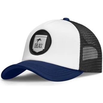 Cap išlenkta navy blue snapback Oblack