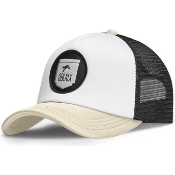 Cap išlenkta beige snapback Oblack
