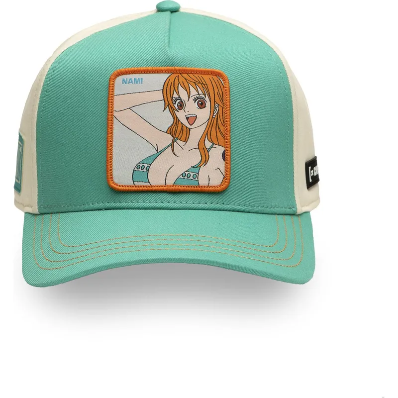 kepure-islenkta-melyna-snapback-op5-nam-nami-one-piece-capslab kepure-islenkta-melyna-snapback-op5-nam-nami-one-piece-capslab