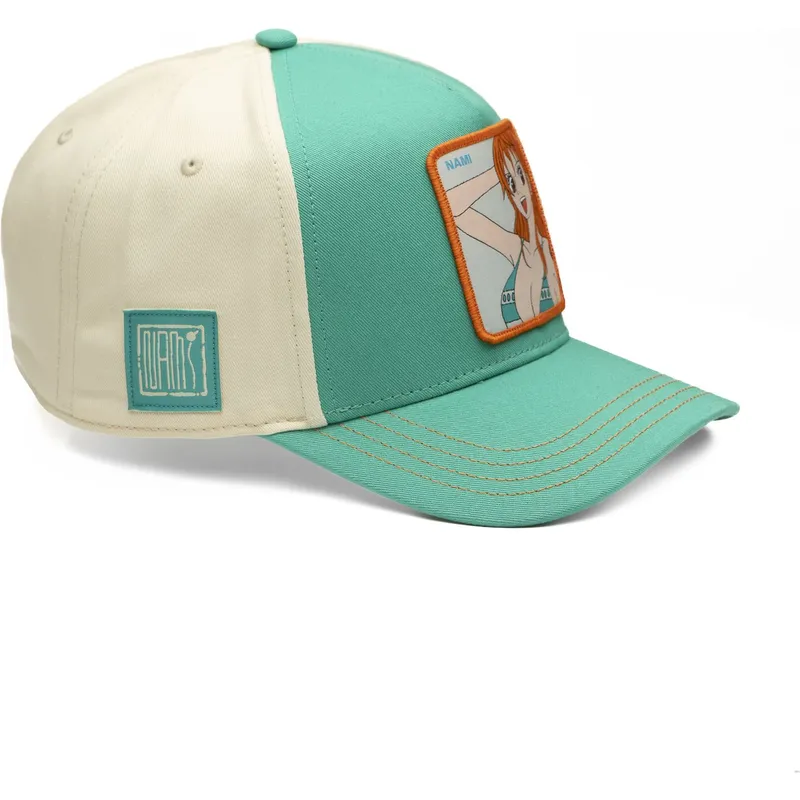 kepure-islenkta-melyna-snapback-op5-nam-nami-one-piece-capslab kepure-islenkta-melyna-snapback-op5-nam-nami-one-piece-capslab