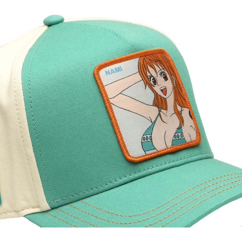 kepure-islenkta-melyna-snapback-op5-nam-nami-one-piece-capslab kepure-islenkta-melyna-snapback-op5-nam-nami-one-piece-capslab