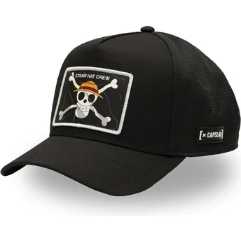 Czarna czapka truckerka Straw Hat Pirates OP5 FLA One Piece od Capslab