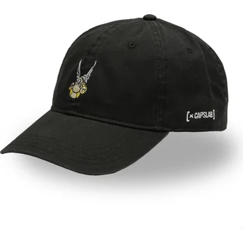 Kepurė išlenkta juoda reguliuojama juostelė AST1 AST Astérix el Galo Asteriksas Asterix the Gaul Capslab