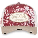 kepure-islenkta-raudona-snapback-print03-von-dutch