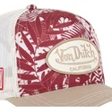 kepure-islenkta-raudona-snapback-print03-von-dutch