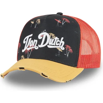 Czapka trucker wielokolorowa PRINT05 od Von Dutch