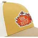 brazowo-biala-czapka-trucker-wild05-od-von-dutch