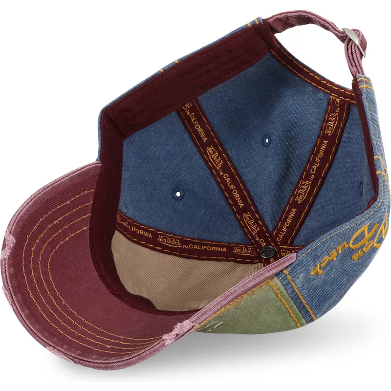 czapka-z-daszkiem-wielokolorowa-regulowana-retro03-von-dutch