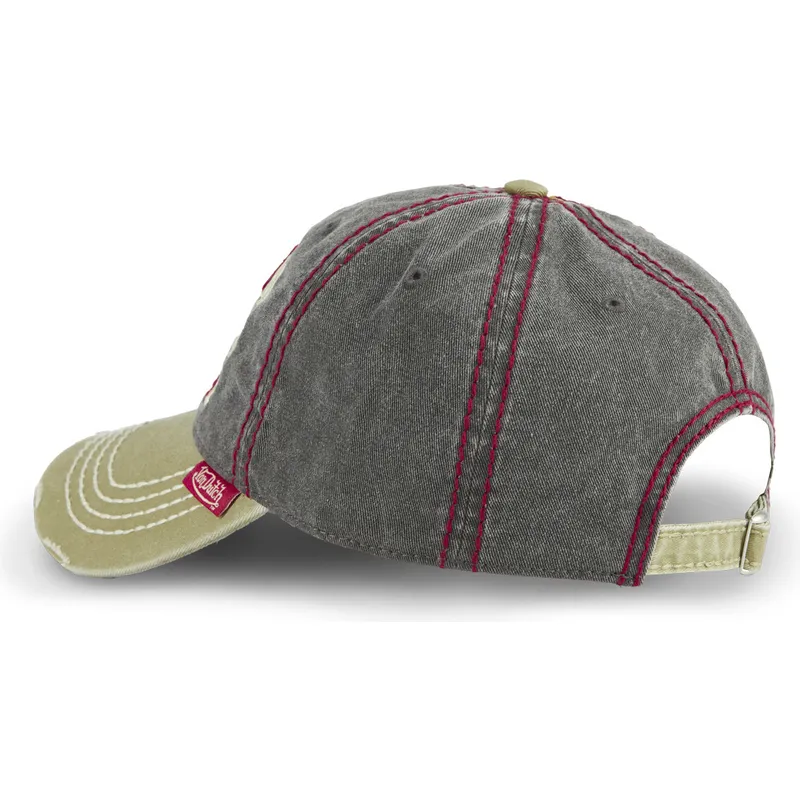 czapka-z-daszkiem-zielona-regulowana-retro06-von-dutch