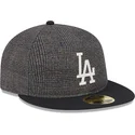 czarna-dopasowana-czapka-z-plaskim-daszkiem-59fifty-day-retro-crown-los-angeles-dodgers-mlb-new-era